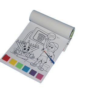 Set de Libros de Papel para Pintar con Acuarelas y Dibujar Grafitis para Niños con Logotipo Personalizado, 4.5 Pulgadas - Product Image 2