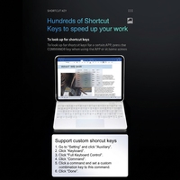 Casing Keyboard Nirkabel Pintar Backlit Tata Letak Arab Inggris Khusus dengan Magnet untuk iPad Pro 11 Inch