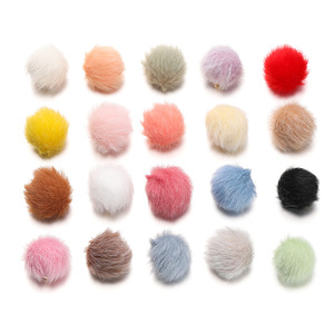 Pendentifs Pompons Colorés 17mm pour DIY Porte-clés et Accessoires de Sangle de Téléphone Portable – Vente en Gros - Product Image 5