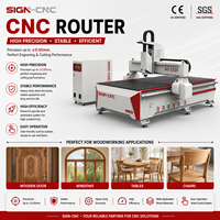Machine de gravure CNC manuelle 6 kW avec broche et servomoteur pour le bois, gravure de meubles et découpe 3D