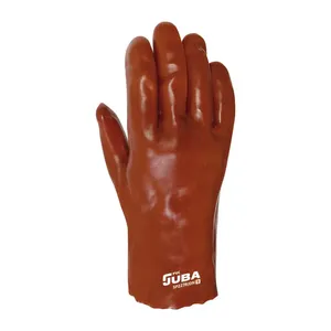 Guanto in PVC Juba 5P227RJDN 9 L, colore bordeaux - Product Image 1