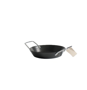 Sartén para hornear de acero al carbono con orejas dobles de 22 <span class=keywords><strong>cm</strong></span>/<span class=keywords><strong>34</strong></span> <span class=keywords><strong>cm</strong></span>, sartén antiadherente redonda para paella - Product Image 1