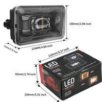 Mise à niveau facile pare-chocs avant feux de conduite antibrouillard pour Ford F150 2015-2020 Kits de feux antibrouillard LED 30W blanc DRL ambre lumière ambiante