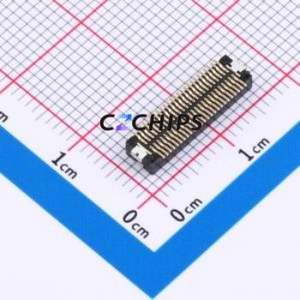 HC-PBB12NB3.0-50DP-0.5V-P-03 Board-to-Board & Backplane Connector SMD,P=0.5mm Connector 50P 0.5mm Slot Butt Joint Vertical Mount - Product Image 2