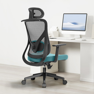 Chaise de bureau de direction moderne de luxe, chaise d'ordinateur pour PDG avec cadre en aluminium et dossier en maille, réglable en hauteur, vente en gros Kepo Space - Product Image 5