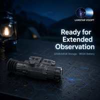 Cámara Termográfica Monocular de Alta Definición, Impermeable IP66, Instrumento de Observación de Largo Alcance para Exteriores con Grabación Wifi