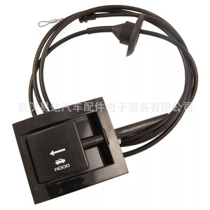 สายล็อคฝากระโปรง E7TZ16916A 912-041 สำหรับรถบรรทุกฟอร์ดเอฟซีรีส์สีดำพลาสติกวิศวกรรมอะไหล่ทดแทน - Product Image 1