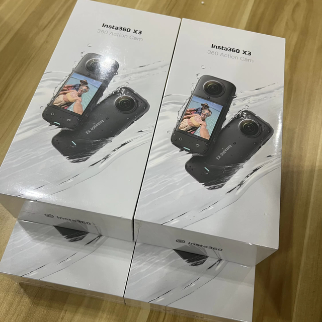 Original Insta Notopened 360 X3 Camera 4K Video 10M Waterproof FlowState Stabilization Insta360 ONE X 3 Sports Action Camera
