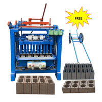 Machine à fabriquer des blocs de béton, des briques de ciment et des revêtements en béton à partir de gravier recyclé concassé