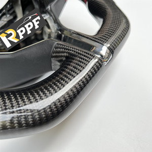 Volante <span class=keywords><strong>de</strong></span> Fibra <span class=keywords><strong>de</strong></span> Carbono RPPF <span class=keywords><strong>de</strong></span> Nuevo Diseño, Bajo <span class=keywords><strong>Precio</strong></span> y Buena Calidad para <span class=keywords><strong>Maserati</strong></span> Ghibli 2014 <span class=keywords><strong>2015</strong></span> 2016 2017 2018 - Product Image 4