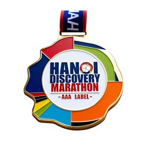 Medallas Personalizadas para Eventos Deportivos, Precio Directo de Fábrica, Medalla de Metal de Aleación de Zinc para Carreras, Diseño Gratuito para Negocios Globales - Product Image 1