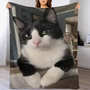 Tùy Chỉnh In Ảnh Logo 100 + Thiết Kế In Lông Cừu Flannel Sang Trọng Ném Kỹ Thuật Số Chăn Tùy Chỉnh Mềm - Product Image 2