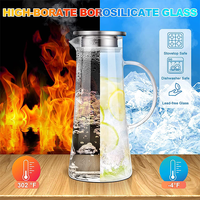 Aeofa – bouilloire en verre avec couvercle, 1.5 litres