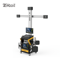 Máquina de Alineación de Ruedas 3D Super Tracker, Juego Completo, Pantalla Dual, Resistente, para Taller Automotriz, Servicio de Alineación de Vehículos