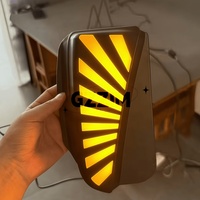Feux de jour à LED (DRL) GZZIM pour Prius 2012-2015 - Blanc/Jaune 12V 36W 15000 Lumens Garantie 1 an Taille standard