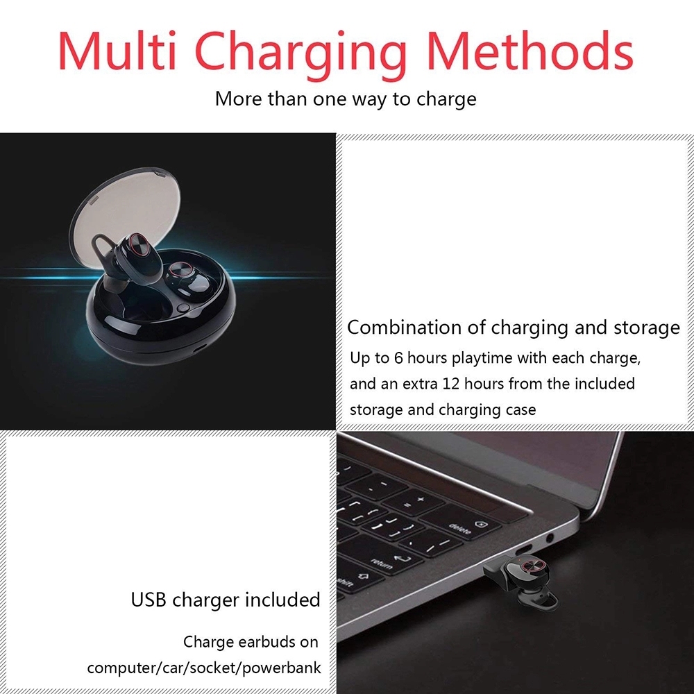 I9s Vrai Stéréo 5.0 BT sans fil Écouteurs Sans Fil TWS Écouteurs Étui De Charge Casque Sans Fil Écouteurs