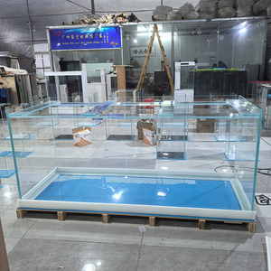 工場直販 カスタムメイド 大型透明ガラス製 美しい大型裸水槽 - Product Image 4