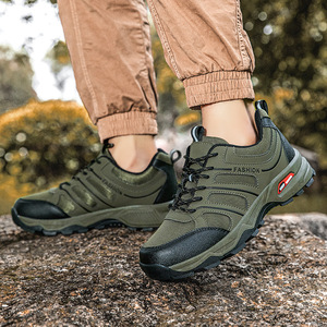 Chaussures de randonnée pour hommes, été, maille respirante, semelle extérieure en caoutchouc, semelle intermédiaire en EVA, bout rond, taille 13, sport de plein air, mode, randonnée - Product Image 2