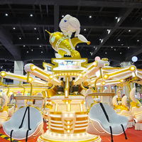 Crazy Rabbit Design Jumping Machine Funfair Thème Aventure Manèges Fairground Carnaval Enfants Jeu Parc D'attractions Manèges à vendre