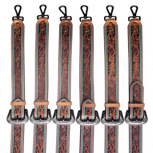 BS INTERNATIONAL Handmade Custom Unisex Accessories High Quality Cow Hide Belts Steel Square Pin Vintage Waterproof Eco-Friendly - Product Image 6