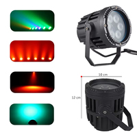 6 projecteurs PAR LED RGB étanches pour événements DJ et parcs à thème, équipement de scène extérieur, indice de protection IP65