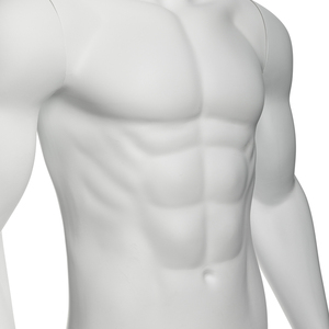 Mannequins masculins blancs en plastique NIP-W pour vitrine, mannequins masculins grandeur nature pour l'affichage de vêtements - Product Image 6