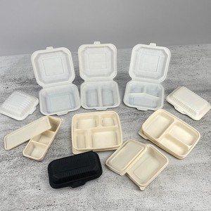 Contenedores Biodegradables de Almidón de Maíz para Preparación de Comidas al por Mayor, Cajas Rectangulares Desechables Ecológicas para Llevar Fideos - Product Image 2