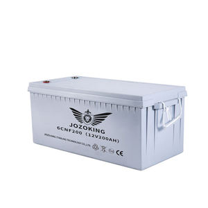 Batterie <span class=keywords><strong>rechargeable</strong></span> au plomb-acide AGM JOZOKING 12V 200Ah, système de stockage d'énergie domestique, plus de 5000 cycles - Product Image 1