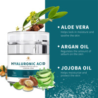 Marque privée Anti-âge Rides Hydratant Jour Nuit Crème Hydratante à l'Acide Hyaluronique