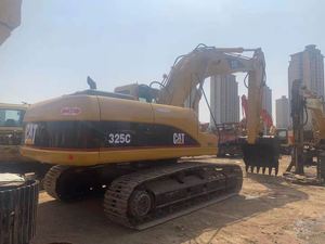 Excavadora usada original CAT 325C de 28 toneladas, excavadora de segunda mano en buen estado a la venta. - Product Image 6