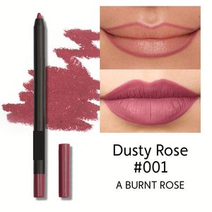 Delineador de labios mate resistente al agua de larga duración de 13 colores, lápiz labial hidratante para mujer, maquillaje cosmético para labios - Product Image 4