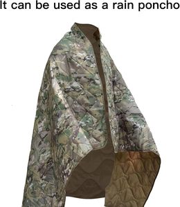 Manta Impermeable Ultraligera Woobie Camo 210t Ripstop, Poncho para Acampar, Senderismo, Caza, Supervivencia y Excursionismo - Product Image 3