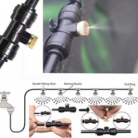 Ensemble de refroidissement par atomisation basse pression F178, pulvérisateur de jardin, répulsif anti-moustiques, série de refroidissement adaptée aux jardins, aux balcons