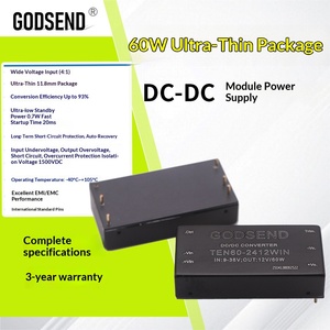 Module ultra-fin TEN60-24 60W 9V-36V 24V vers 12V 5V 15V 24V Alimentation TEN60-2415 TEN60-2413 TEN60-2411 - Product Image 2