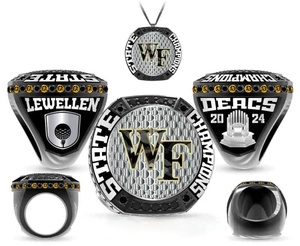 Sidan Model 669 2026 Customized Rose Gold Plated Alloy Heart Shape Champion <b>Ring</b> for Baseball Softball Football-Manufacturer - Product Image 1