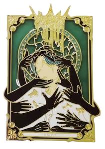 Pin en émail <span class=keywords><strong>hippie</strong></span> Design Soft Pin Badge/mode épingles en émail pour la santé mentale/épingles en émail de livre - Product Image 2