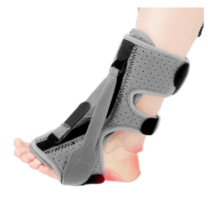 Attelle de cheville unisexe réglable en néoprène pour fasciite plantaire, attelle de nuit pour pied tombant - Product Image 1