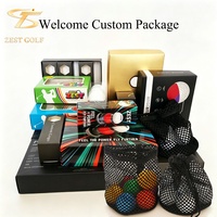 Balle de golf de tournoi conforme aux normes USGA, haute performance, logo et emballage personnalisés, caoutchouc synthétique OEM, 3 couches Surlyn