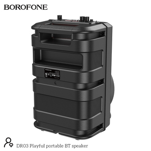 <span class=keywords><strong>Borofone</strong></span> OEM DR03ไฟสีพกพาขี้เล่น BT ลำโพงลอยไร้สาย - Product Image 4