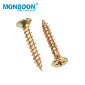 Vis à bois à tête fraisée double, à empreinte cruciforme, en acier massif argenté, pour aggloméré, métrique, classe Torx, emballage en vrac - Product Image 2