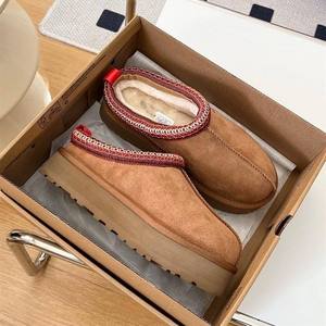 Scarpe di marca firmate Tasmans Uggss all'ingrosso 2025 moda inverno carina <span class=keywords><strong>pelliccia</strong></span> con plateau scarpetta da neve scarpetta - Product Image 1