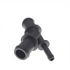 Connecteur de tuyau de refroidissement 1J0121087D en plastique noir pour raccords en T de liquide de refroidissement du moteur Ibiza - Product Image 4