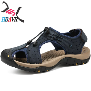 Sandales décontractées d'extérieur pour hommes, grandes tailles, respirantes, pour la randonnée et la plage - Product Image 4