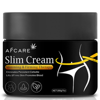 Crème Amincissante Marque Blanche, Sans Cruauté Animale, Nourrissante, Raffermissante, Naturelle, Biologique, Végane, Brûle-Graisse, pour la Perte de Poids