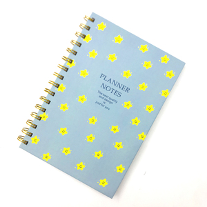 Carnet à spirales en papier recyclé écologique, couverture en plastique PP imperméable, taille personnalisée - Product Image 1