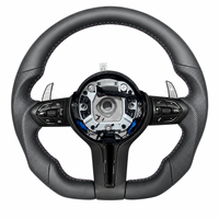 Volant BMW F30 M Sport en cuir, volant de voiture personnalisé pour F10 F20 F32 F36 F80 M3 M4 E90 E92 X5 X6