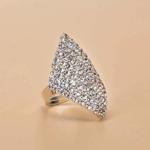 Libang Levert Eenvoudige Zirkoon <span class=keywords><strong>Ring</strong></span> Full Flower Wind Design Voor Dames Populair In Europa & Us Legering Dagelijks Gebruik - Product Image 1