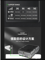 Penguat Sinyal Seluler 2G 3G 4G 5G GSM dengan Antena 8dBi