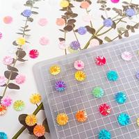 Paillettes irisées en forme de marguerite 9 mm plates sans trou pour la décoration de bijoux, pendentifs, sacs, papeterie, jouets, accessoires de remplissage faits à la main