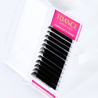 Extensions de cils en cachemire vegan faites à la main de qualité supérieure, sans cruauté, fournitures en gros, plateaux de cils individuels pour volume, extensions de cils